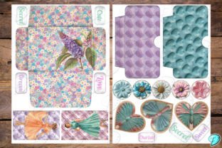 Charm Keeper Junk Journal Kit Graphic by Emily Designs · Creative Fabrica