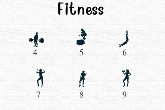 Fitness Font - Preview 3