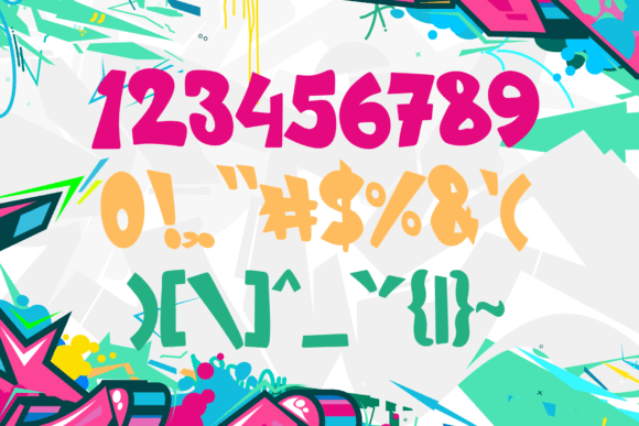 Metro Marks Font PNG with transparent background - Preview 6