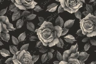 Vintage Roses Pattern Graphic by Sun Sublimation · Creative Fabrica