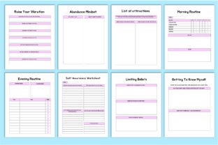 2025 ADHD Planner Canva Interior Graphic by munjixpro · Creative Fabrica
