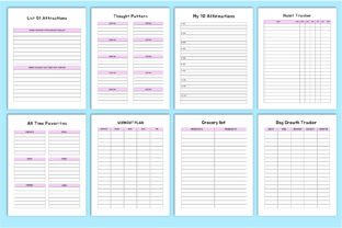 2025 ADHD Planner Canva Interior Graphic by munjixpro · Creative Fabrica