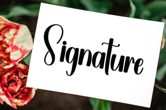 Cicada Font PNG with transparent background - Preview 3