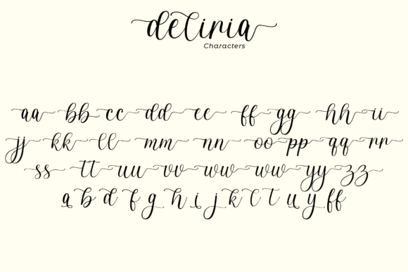 Deliria Font - Preview 6