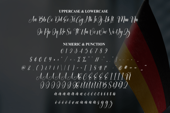 Deutsch Font PNG with transparent background - Preview 6