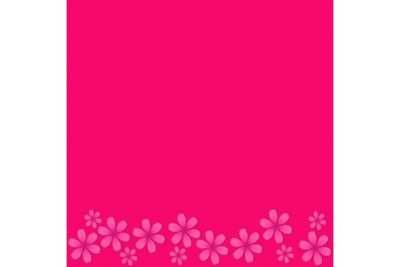 Floral Border Background 401 Graphic by PubliKado · Creative Fabrica