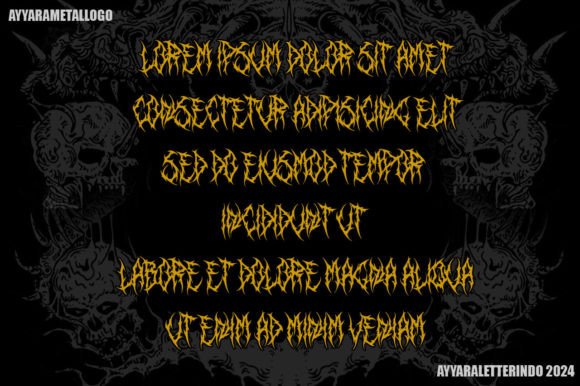 Krangkeng Font PNG with transparent background - Preview 2
