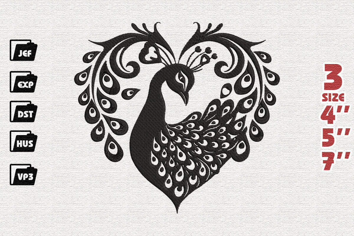Peacock Heart
