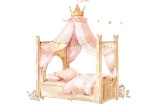 Pink Princess Pack Clipart Graphic by Ikota Design · Creative Fabrica