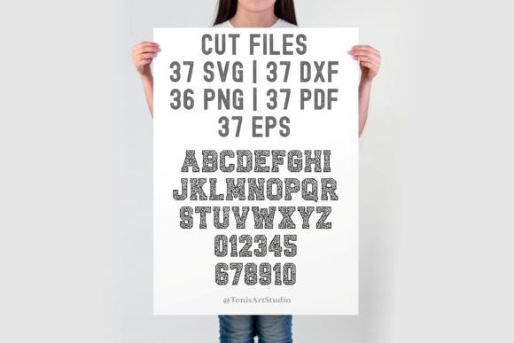 Ab Leopard Varsity Font - Preview 5