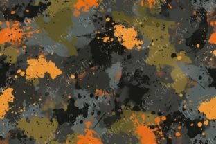 Abstract Autumn Splatter Graphic by Sun Sublimation · Creative Fabrica
