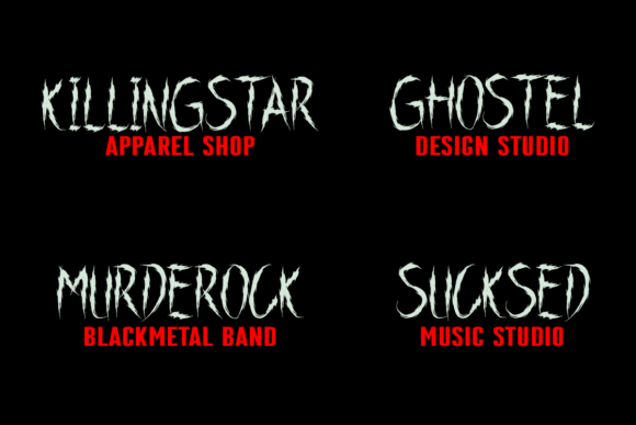 Brutal Wings Font - Preview 4