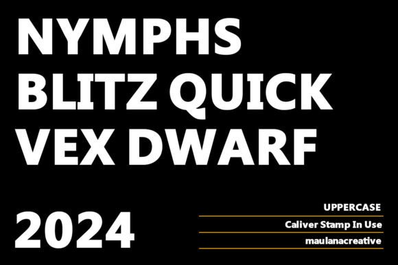 Caliver Stamp Font - Preview 2