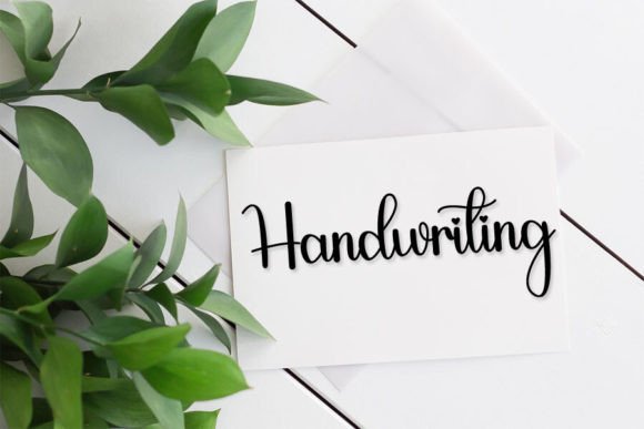 Calligraphy Font - Preview 1