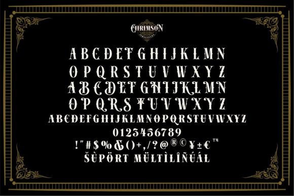 Chrimson Font - Preview 3