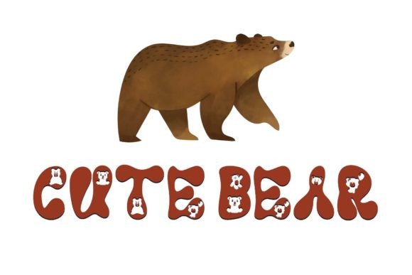 Chubby Bear Font - Preview 1