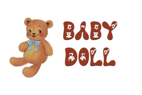 Chubby Bear Font - Preview 3