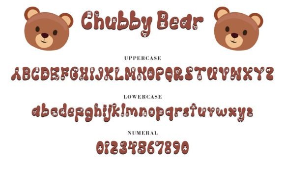 Chubby Bear Font - Preview 5
