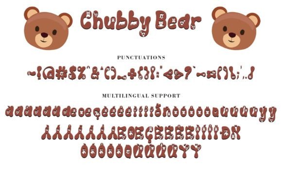 Chubby Bear Font - Preview 6