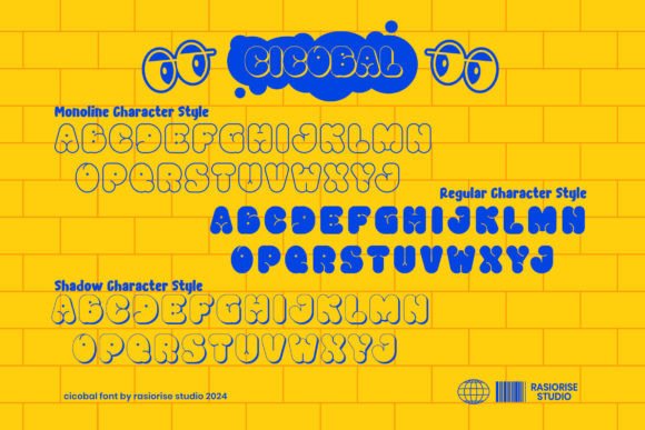 Cicobal Font - Preview 1
