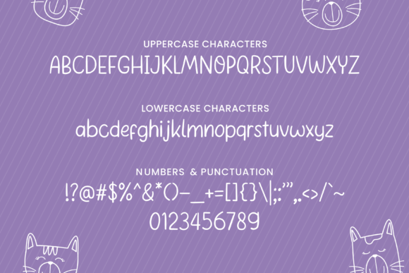 Cozy Kitten Font - Preview 1