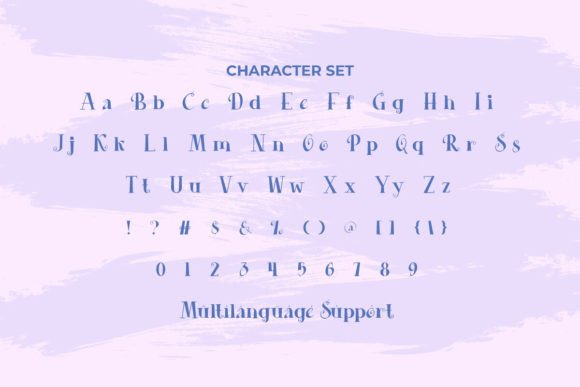 Curly Rain Font - Preview 4