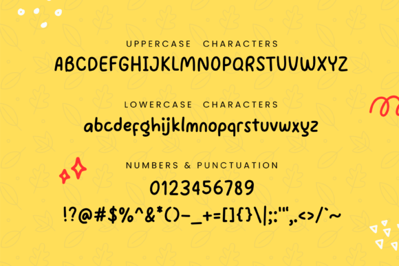 Cute Smile Font - Preview 6
