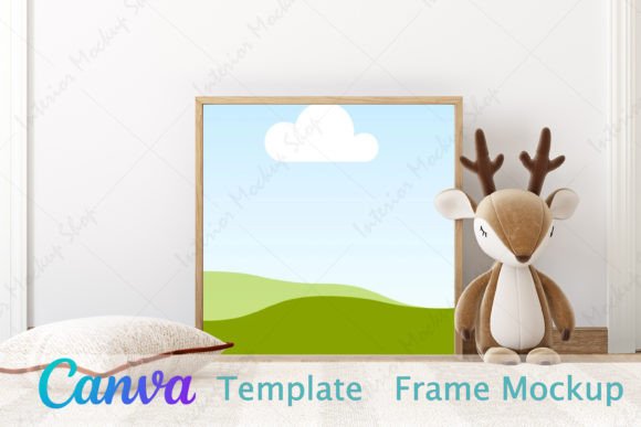 Frame Mockup Kids Canva Mockup