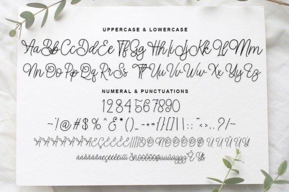 Fullow Font PNG with transparent background - Preview 6