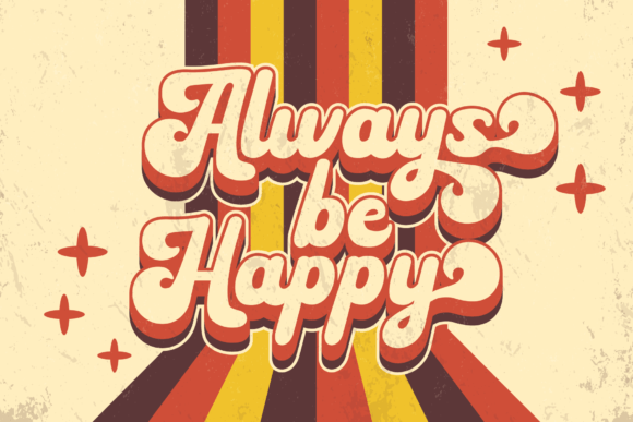 Funky Retro Font - Preview 1