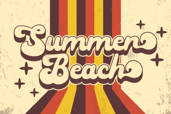 Funky Retro Font - Preview 2