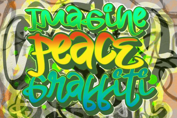 Graxyti Font - Preview 3