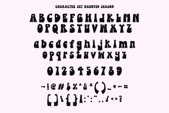 Haunted Season Font - Preview 5