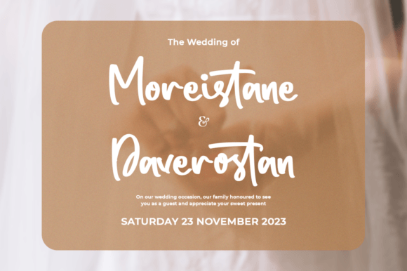 Houstones Font PNG with transparent background - Preview 1
