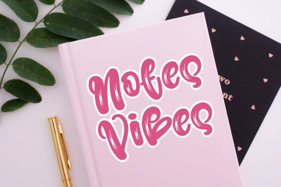 Lovely Kitty Font PNG with transparent background - Preview 3