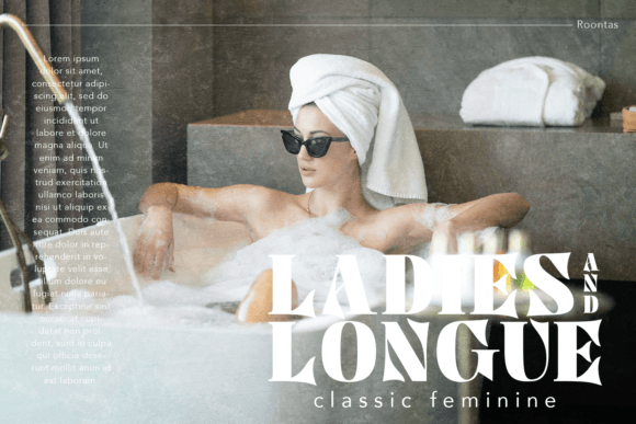 Roontas Font PNG with transparent background - Preview 4