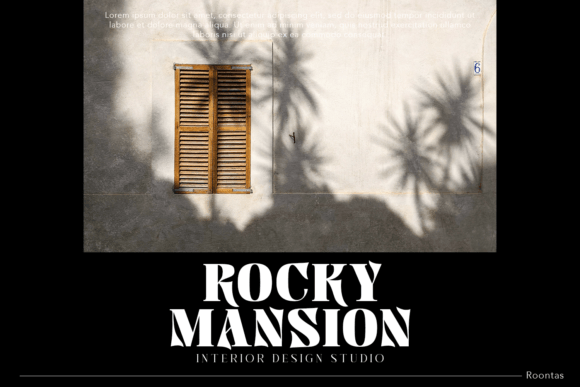 Roontas Font PNG with transparent background - Preview 5