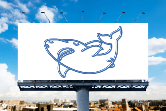 Sea Animal Font PNG with transparent background - Preview 4