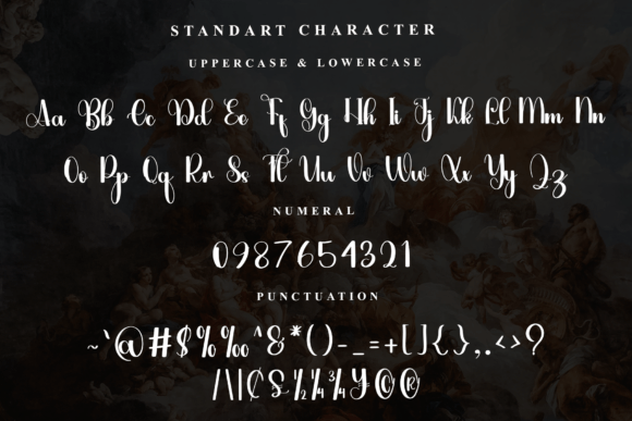 Senja Font PNG with transparent background - Preview 4