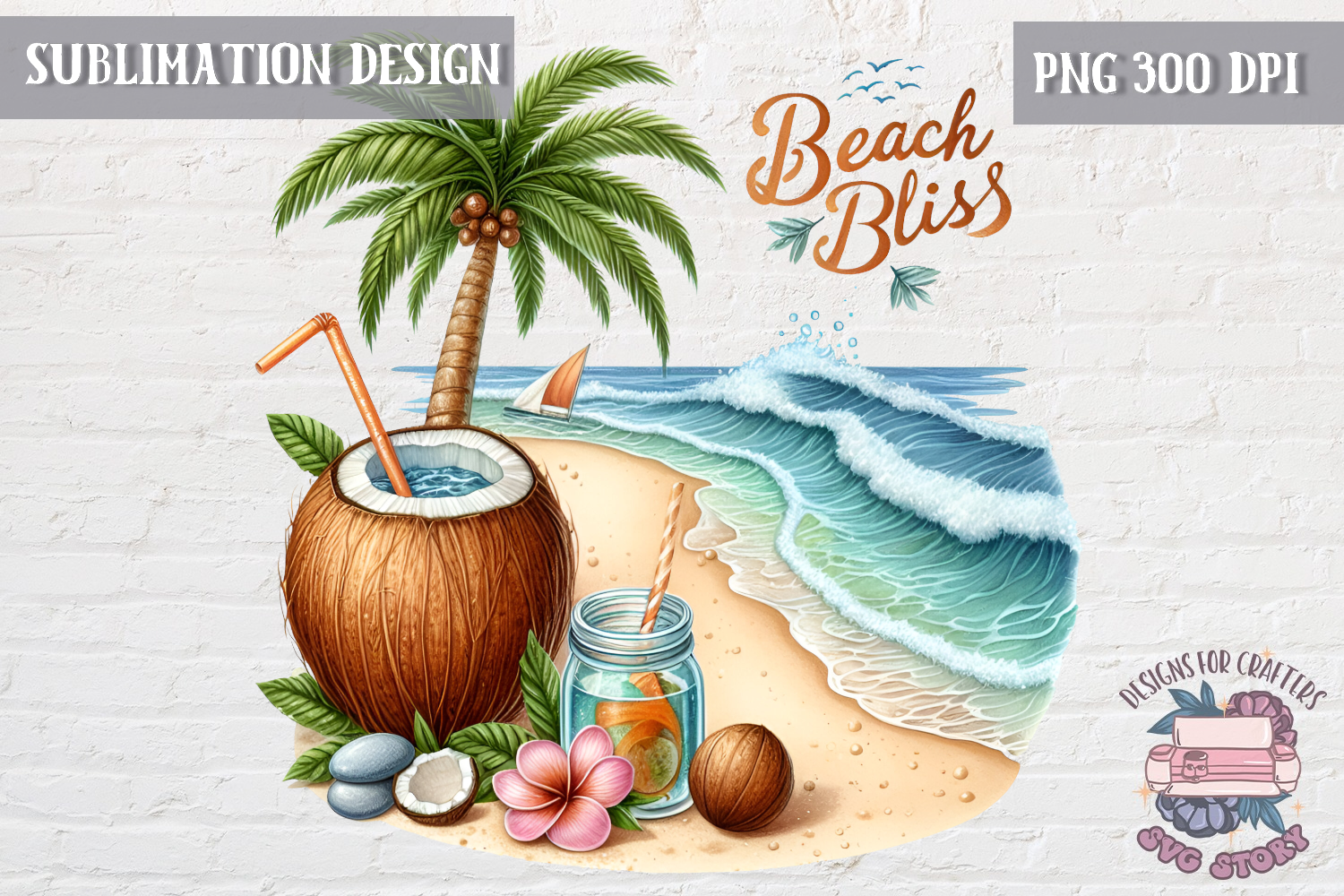Summer Sublimation Design Quote PNG Graphic by SVG Story · Creative Fabrica