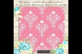 100 Seamless Damask Digital Papers Graphic by ThingsbyLary · Creative ...