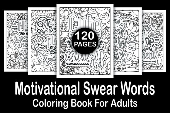 Preview of 120 Stress Relief Adult Coloring Pages adult coloring pages