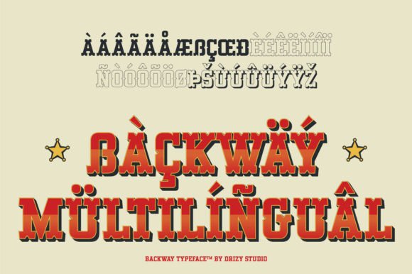 Backway Font - Preview 5