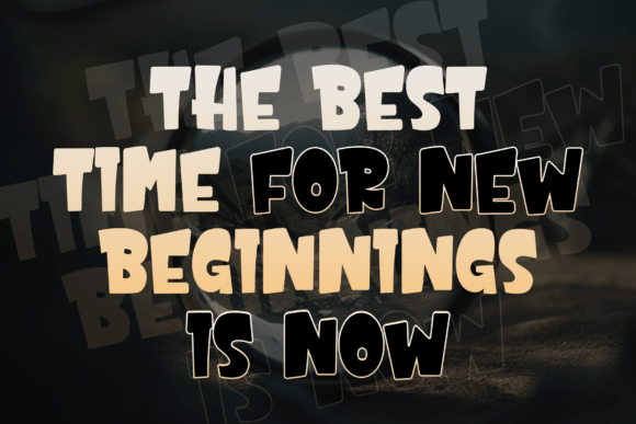 Black White Font - Preview 2