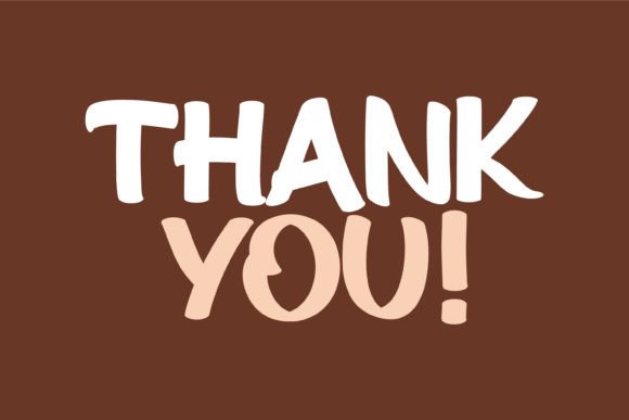 Brown Rice Font PNG with transparent background - Preview 5