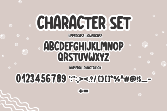 Bubble Joy Font - Preview 5