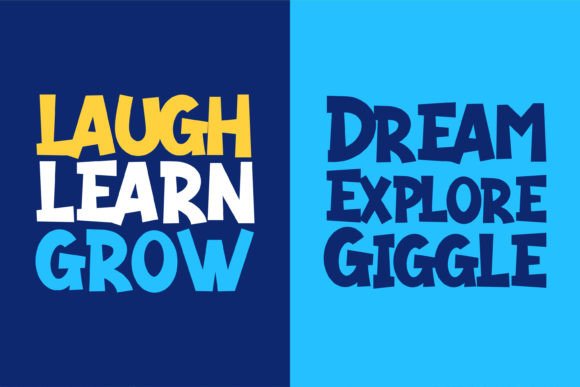 Bubble Moon Font - Preview 1