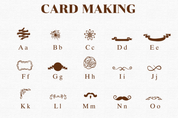 Card Making Font - Preview 1