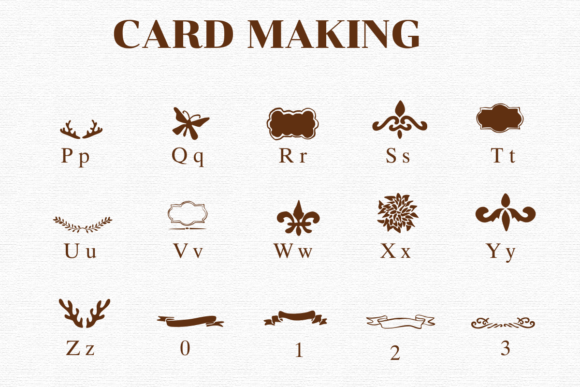 Card Making Font - Preview 2