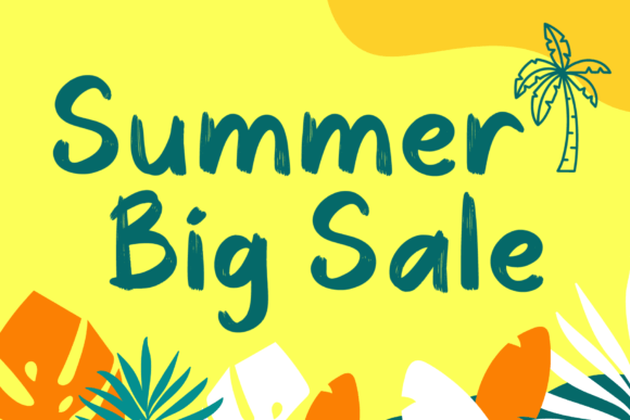 Cheerful Summer Font - Preview 3